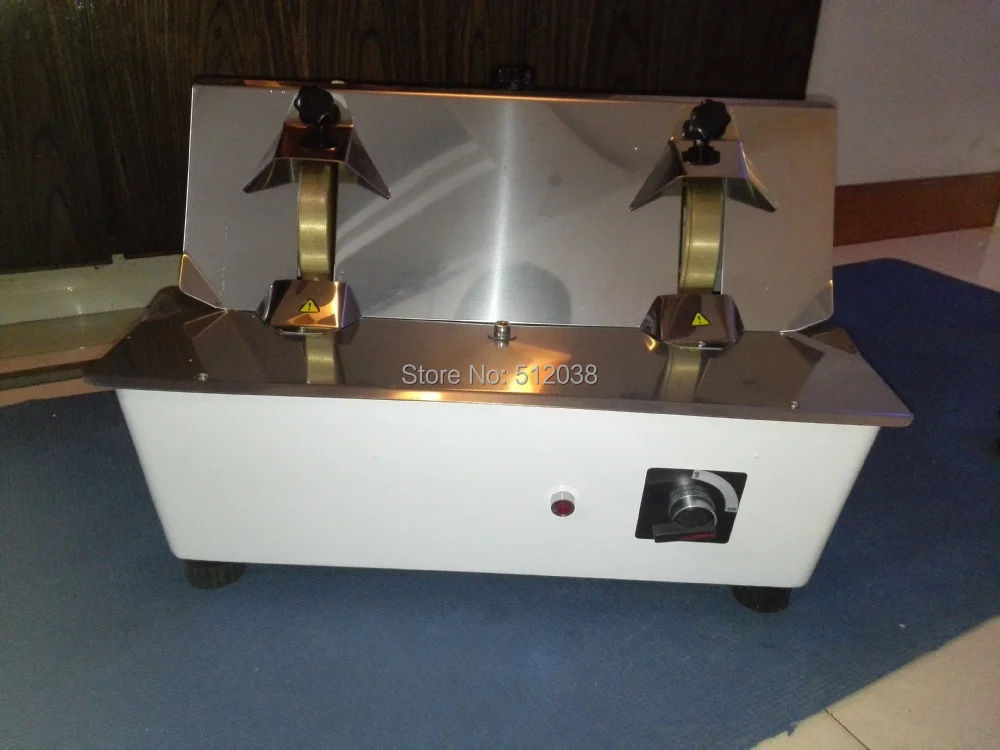 Brand New Optical Hand Edger Manual Lens Grinder Two Wheels Al Body