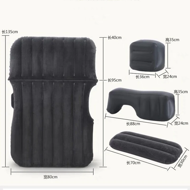 Colchón inflable coche viajes de Camping coches asiento durmiendo resto colchón con coche cama de aire de la bomba de los coches sexo cama Accesorios