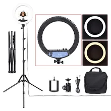 fosoto RL-12II 14 inch Ring lamp 3200K-5600K Photography Makeup Led Ring Light Tripod Stand For Camera Photo Studio Phone Video fosoto RL-12II 14 inch Ring lamp 3200K-5600K Photography Makeup Led Ring Light Tripod Stand For Camera Photo Studio Phone Video