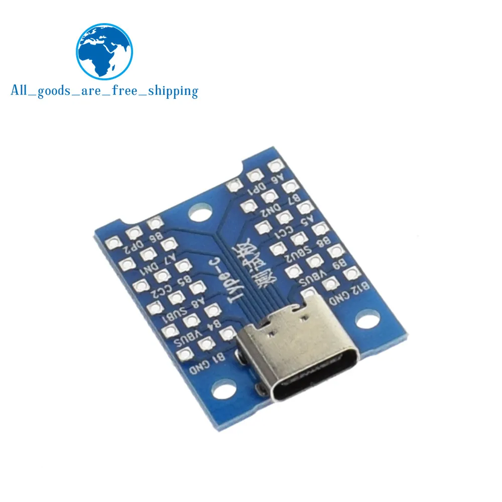 

TZT The new usb interface usb type-c test charging board diy for ardunio