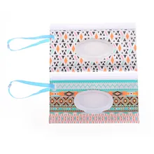 Экологичная Упаковка для влажных салфеток раскладушка косметический мешочек клатч и чистые салфетки чехол для переноски легко переносить оснастки-ремень салфетки контейнер