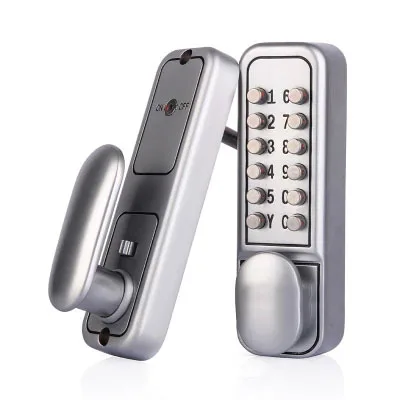 

mechanical door locks All weather waterproof Satin Chrome mechanical pushbutton The 3th generation of OS600