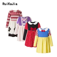 Детская одежда для маленьких девочек; комплект одежды для девочек; детское бикини с длинными рукавами; платье для маленьких девочек; торжественные Детские платья «Моана»