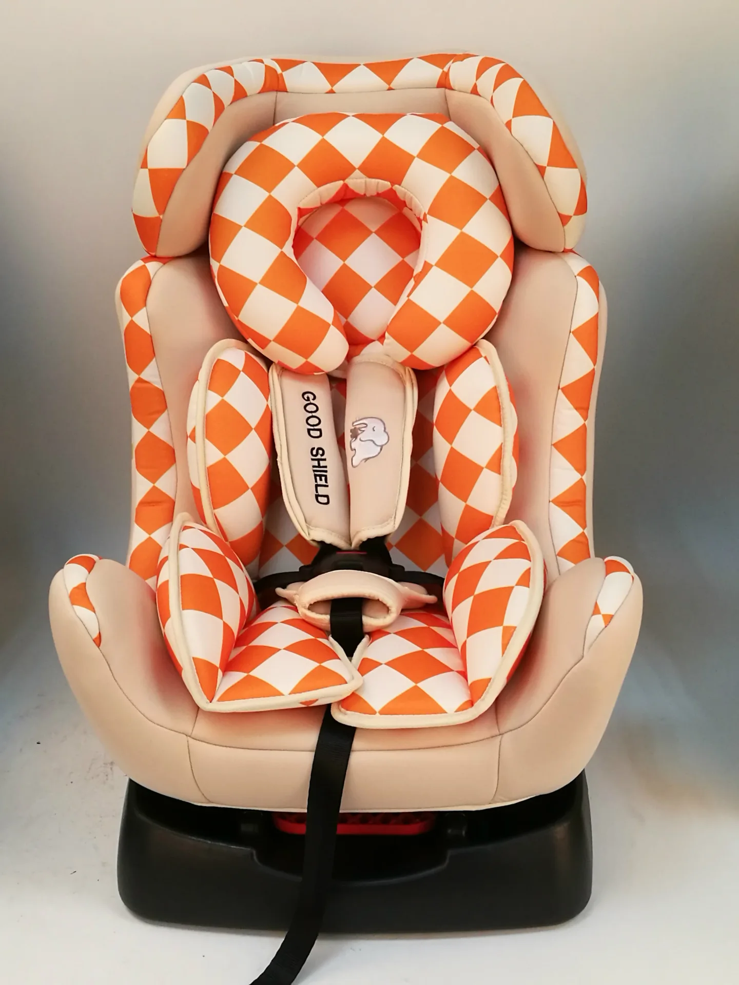 Детское автомобильное кресло-бустер для младенцев детское автомобильное сиденье пятиточечный ремень безопасности детское автомобильное сиденье 0-6 лет - Цвет: Хаки