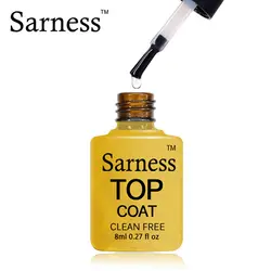 Sarness Гибридный База Топ гель для лак для ногтей праймер, Базовое покрытие Top Coat гель лак для ногтей Soak Off прозрачный Цвет гель Лаки