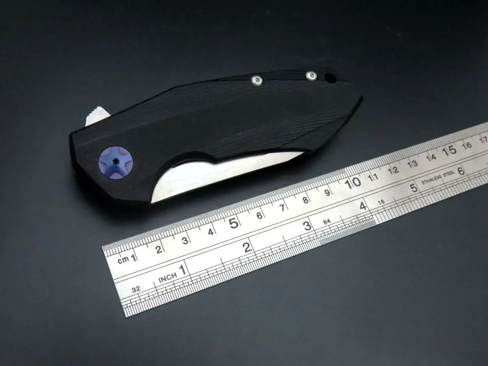 Новинка 0456, тактический складной нож G10, ручка D2, лезвие, подшипник, Флиппер, охотничий нож, карманный, для кемпинга, выживания, EDC инструменты