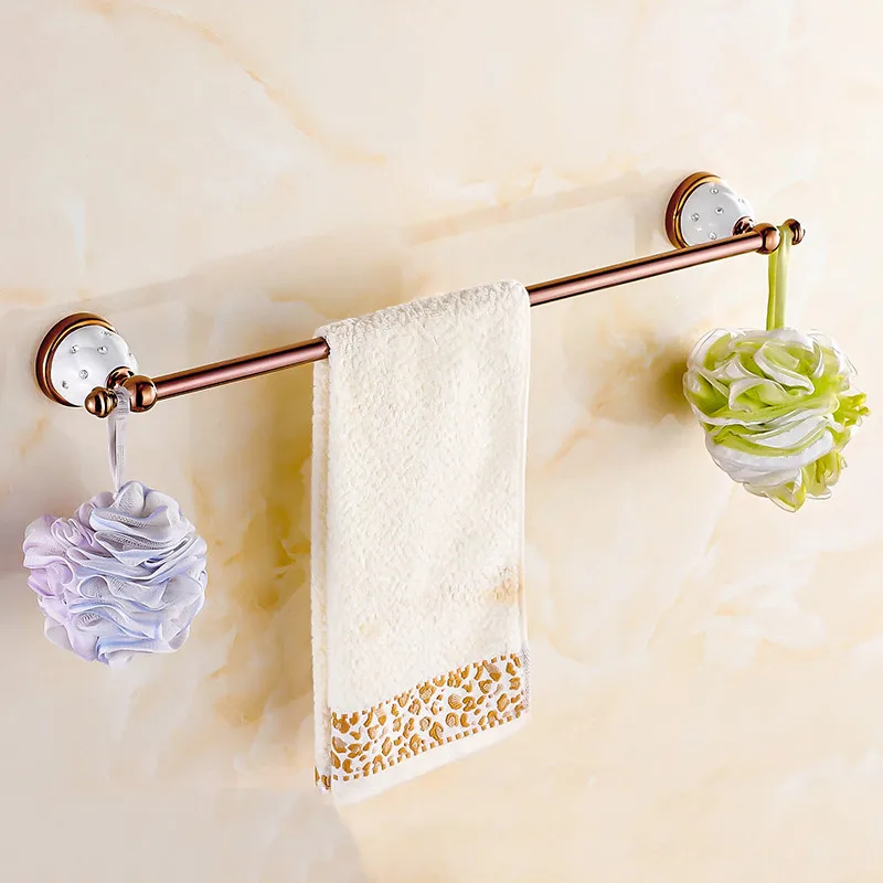 Single-Towel-Bar-Towel-Holder-Towel-rack-Solid-Brass-Crystal-Made-Chrome-Finish-Bathroom-Accessories-Free (2)