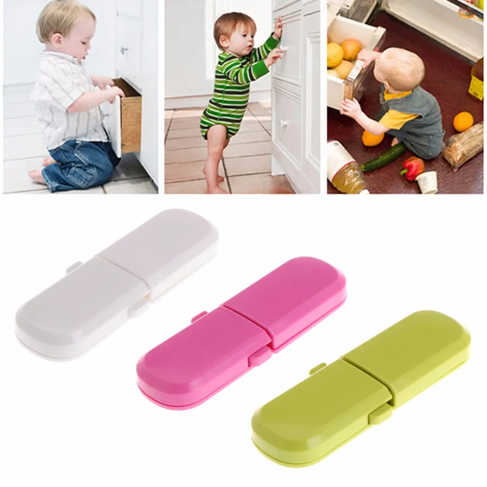 Ootdty الأطفال طفل أطفال أقفال مربع درج خزانة خزانة خزانة خزانة باب الثلاجة السلامة قفل