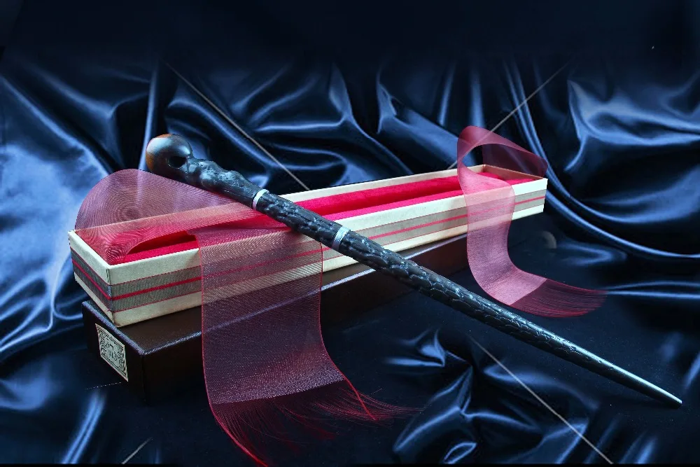 

Newest Metal/Iron Core Mad-eye Moody Magic Wand/ Harry Magical Wand/ Original Ribbon Gift Box Packing Free Train Ticket