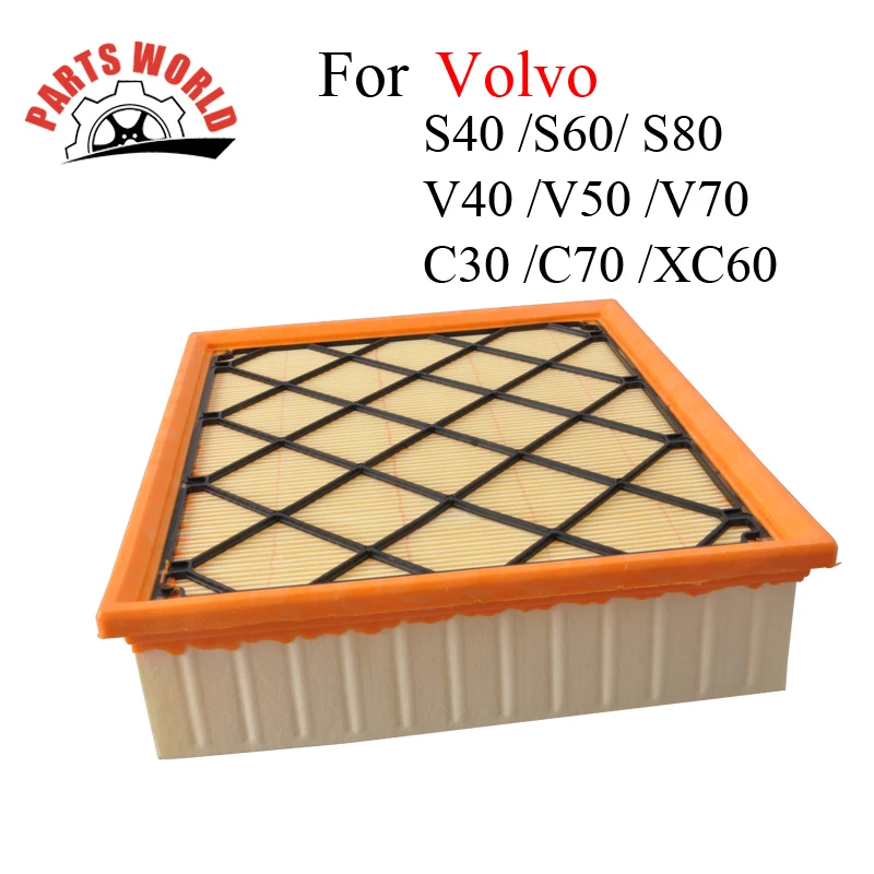Car Engine Air Filters For Volvo S40 S60 S80 V40 V50 V70 C30 C70 XC