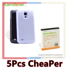 Extended Battery/Bateria For Samsung Galaxy S4 Mini i9190 6000mah Original Kandese Decode IC Protection High Capacity With Cover