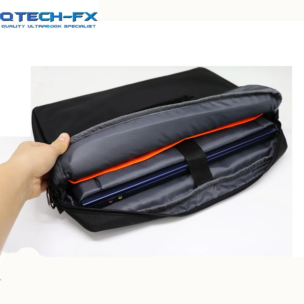 

Laptop Briefcase Computer Handbag Nylon 14" 15" 15.6" Bag Business School Man Woman High Quality For QTECH DELL HP Lenovo Pink