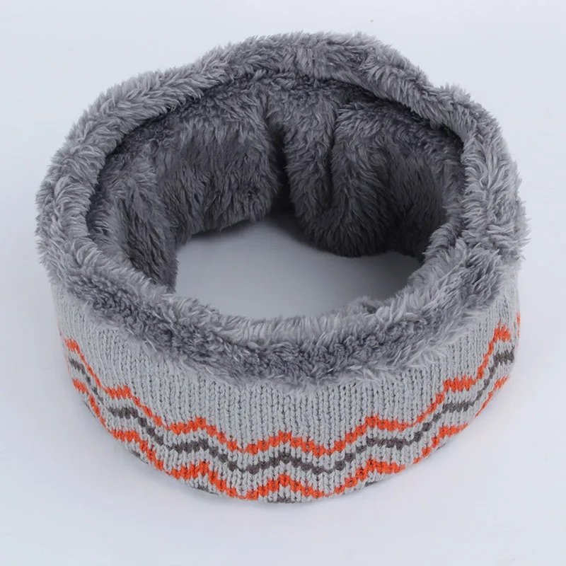

Women Solid Chunky Cable O Ring Knitted Wool Scarf Snood Infinity Neck Warmer Cowl Collar Circle Crochet Scarf Winter Warm