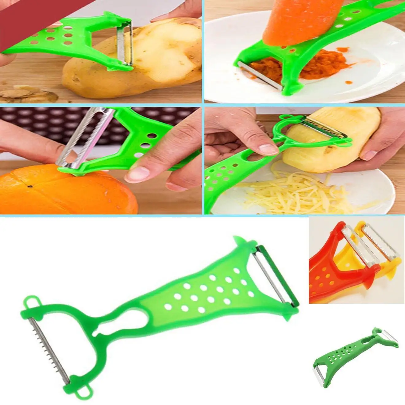 Buy Home Kitchen Tools Helper Vegetable Fruit Peeler Parer Julienne Cutter