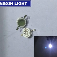 200 шт./лот, настоящий Epistar чип 3 Вт, белый светодиодный светильник, диоды, лампы, бусины 180lm-200lm
