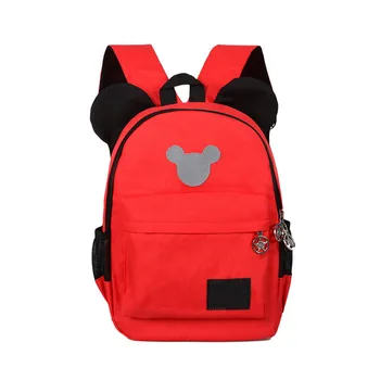 

2019 New Mickey School Bag For Teenagers Girl Boy Book Bag Women Backpack Cartoon Kid Simple Travel Backpack Mochila Feminina