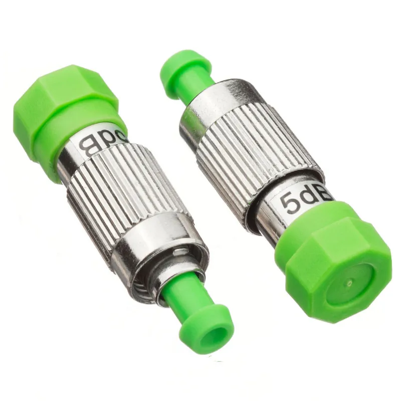

5pcs FC/APC Male-FC/APC Female Fixed Attenuator 5/10/15/20dB Optional Fiber Optic Attenuator