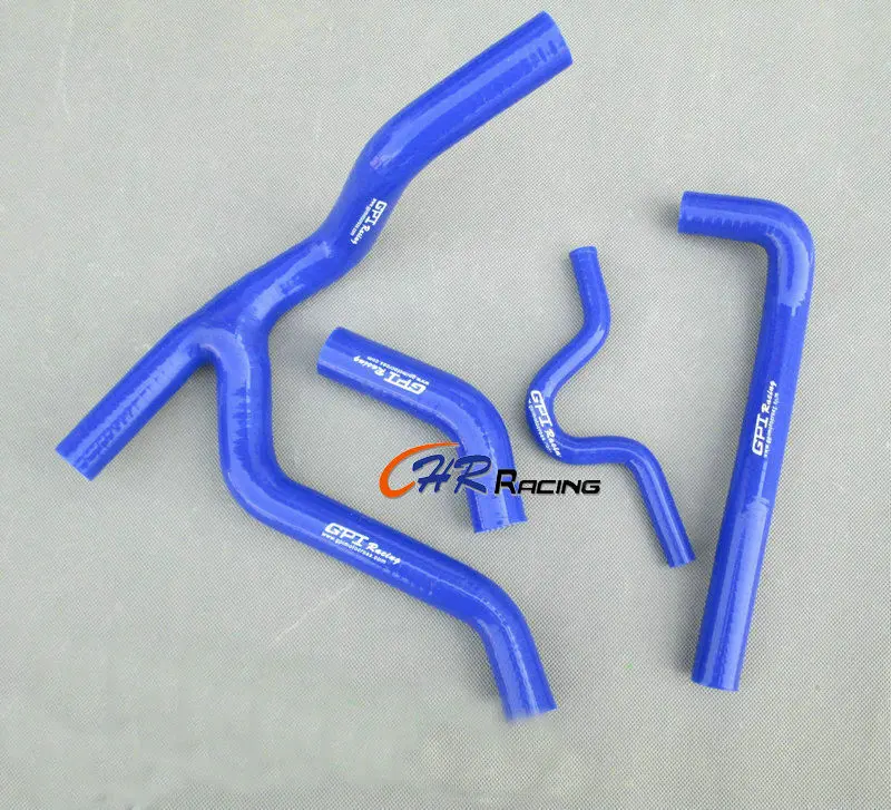 FOR KAWASAKI KX250F/KXF250 2007 2008 08 07 SILICONE RADIATOR/COOLANT HOSE Y BLUEradiator