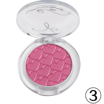 

2020 New fashion models 1Pcs Eye Shadow Powder Shimmer Warm Color Shadow With Eyeshadow Brush Cosmetics deep pink N03