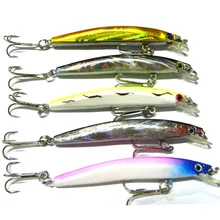 Искусственный приманки органы блесны приманки минноу рыболовную приманку 700 шт. 8 см 5 г 6 крюк рыболовные снасти два крючка воблеры рыбалка Pesca