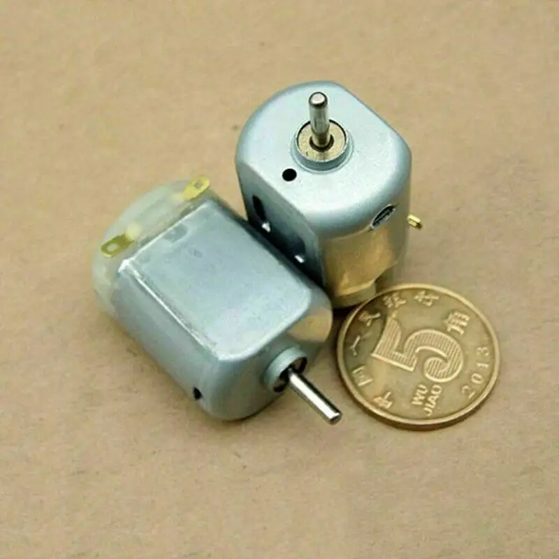 Микро Мини 130 DC мотор FN130 14150 3V ~ 6V 21000RPM высокоскоростная маленькая углеродная