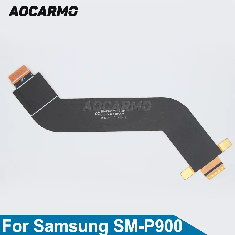 Разъем для ЖК-экрана Aocarmo для Samsung Galaxy Note Pro 12,2 P900 P901 P905, гибкий кабель, запасная часть