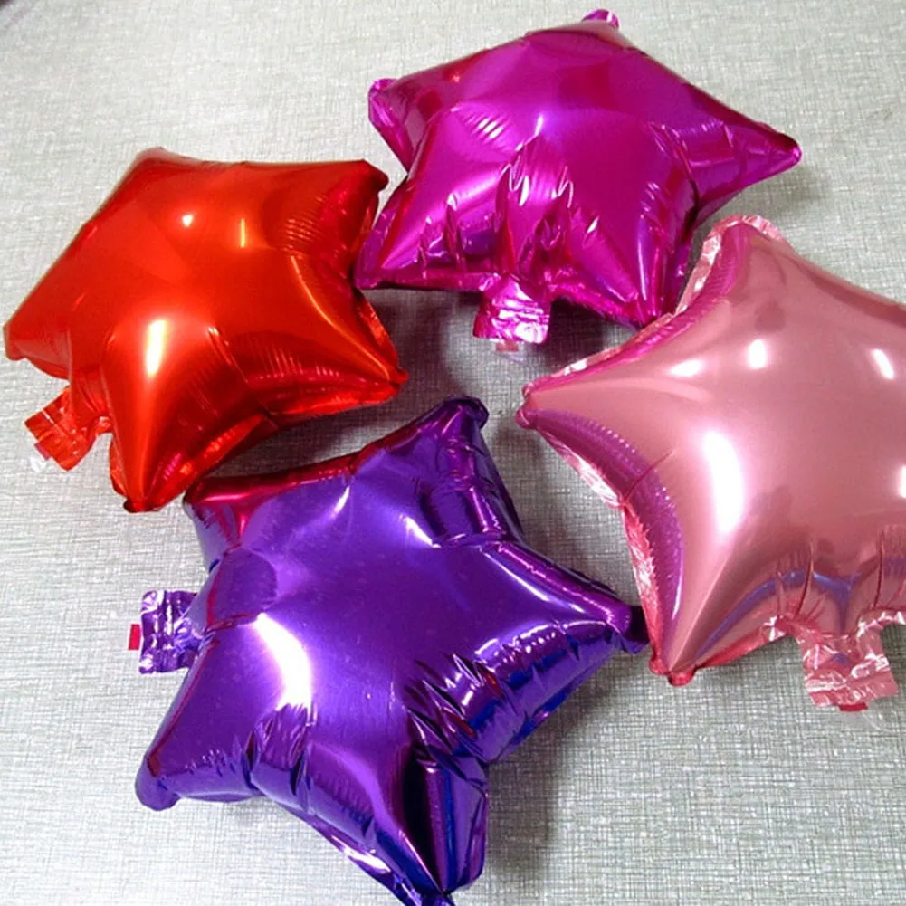 1Pc Helium Balloon star Wedding Large aluminum Foil Balloons Inflatable