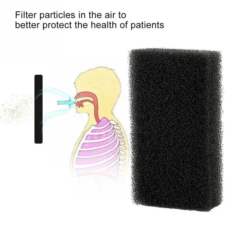 20Pcs Professional Black CPAP Filters for 50/60/M/BiPAP ST Series