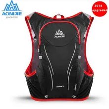 AONIJIE 5L Upgraded Women Men Marathon Hydration Vest Pack  Cycling Hiking Bag Outdoor Sport Running Backpack