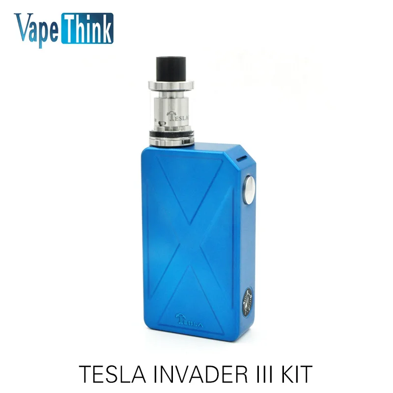 

Original Tesla Invader III 240W Starter Kit Invader 3 VV VW Dual 18650 Sub Vaporizer for 510 Thread Electronic Cigarette vape