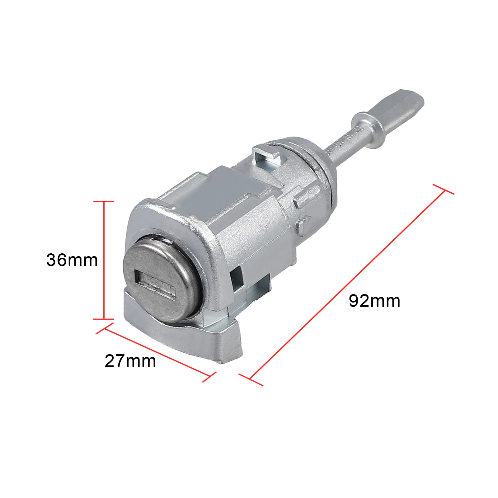 AUTOUTLET Locking Zylinder Für VW Golf 4 IV Bora Fabia Auto Türschloss  Schlüssel Links 604837167 Türschloss