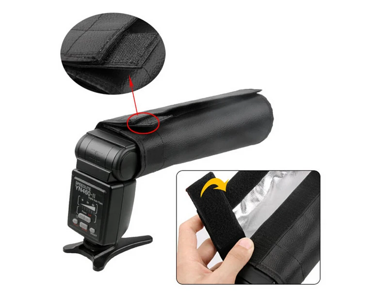 Plegable Speedlite Reflector Snoot Cámara Sellada Flash Plegable Speedlite Reflector Snoot Cámara Sellada Flash