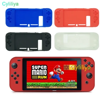

100pcs lots High Quality Soft Silicon Protective Case For Nintendo Switch NS NX Controller Rubber Protect Skin Cover