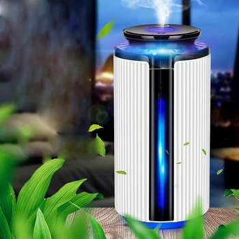 

900ML Ultrasonic Air Humidifier USB Aroma Diffuser Essential Oil 7 Color LED Night Light Cool Mist Maker Purifier Fogger