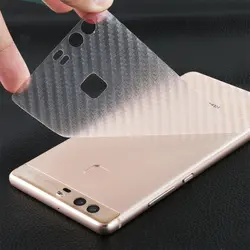 5 PACK 3D сзади Ясно Мягкий Carbon Fibre Back пленка для huawei P20 Pro Коврики 10 Lite Y9 2018 Y5 y6 Y7 2017 Экран протектор не Стекло