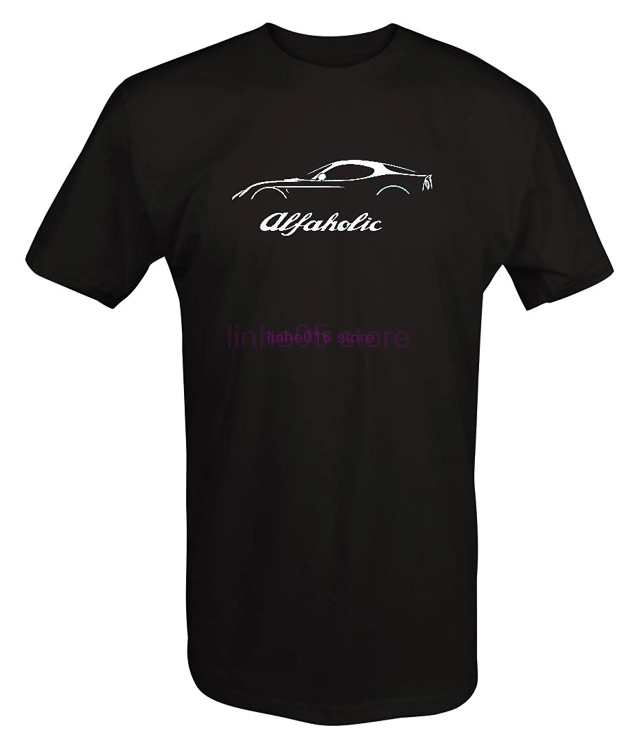 

Alfaholic Alfa Romeo Sporters Coupe Euro Classic Racinger T Shirt