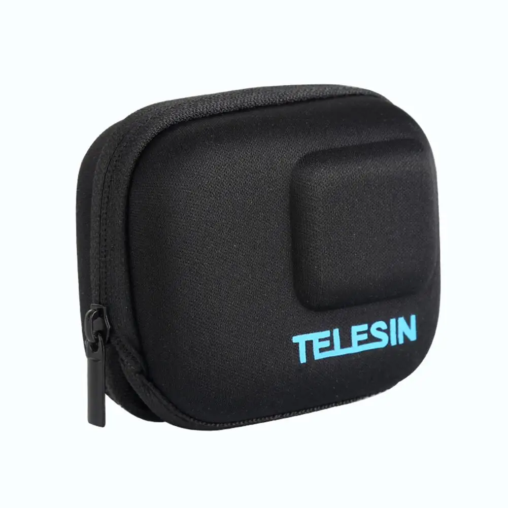 

TELESIN Mini Storage Bag for GoPro Hero 7 6 5 Small Case Sports Camera Storage Bags Protective Housing Cover for Hero 5 Hero 6