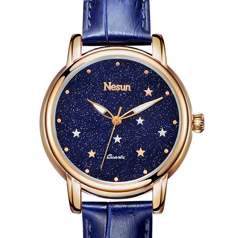 

New Switzerland Luxury Brand Nesun Women's Watches Quartz Watches Ladies Sapphire Relogio Feminino Clock Wristwatches N7011-1