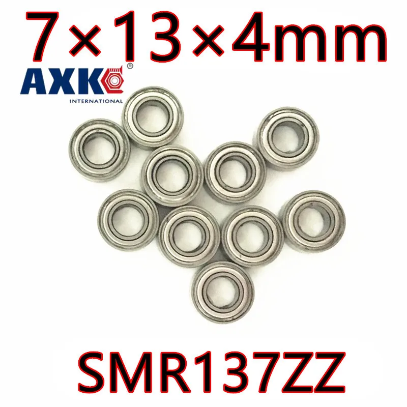 

Rolamentos Real Ball Bearing 2018 Hot Free Shipping 4pcs 7x13x4 Abec-7 High-quality Bearing 440c Material Smr137 Zz 7*13*4mm