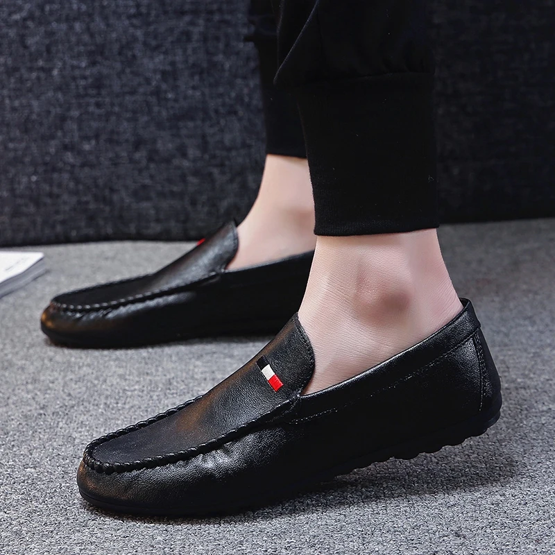

Fashion men's Lok lazy set of feet peas shoes driving shoes