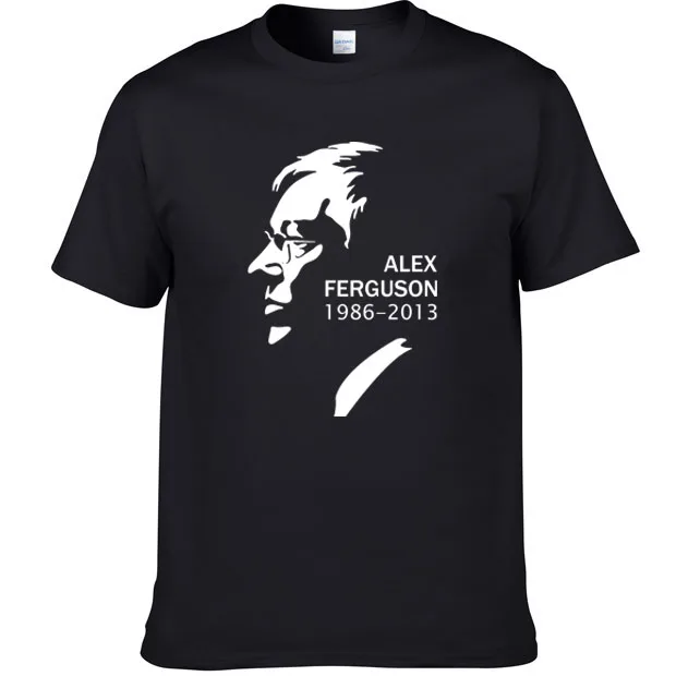 Лето Sir Alex Ferguson Великобритания футболки для мужчин фитнес футболки|Футболки| |