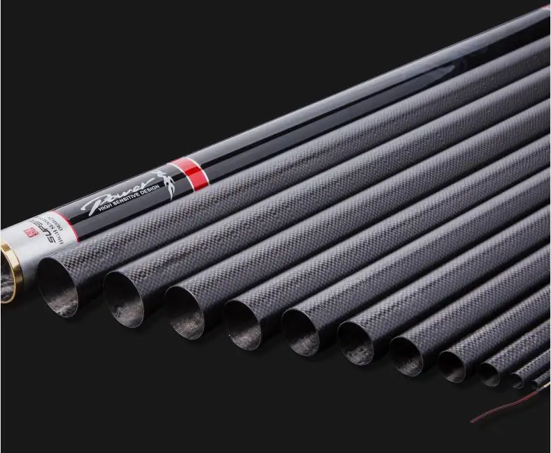 Longo e Difícil Vara de Mão Vara de Pesca de Alto Super Poder Lago Córrego Pólo Carpa Carbono Ultra Light Pesca Spinning Rod Mar Oceano Olta Rio 5 Cheap Varas de pescar