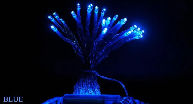Holiday Lighting Strings wedding christmas lights led strings Battery 10m DC4.5V Led Strip Light Garden Garland (10)