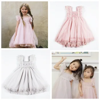 

2019 ANGEL WINGS DRESS BABY GIRLS DRESSES PARTY DRESS EVENING DRESSES ELEGANT PRINCESS COSTUME