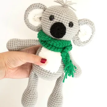

crochet toys amigurumi doll koala model number SQ0014