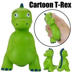 Squishies мультфильм Динозавр T-Rex крем ароматизированный медленно поднимающийся снятие стресса игрушки 3,25