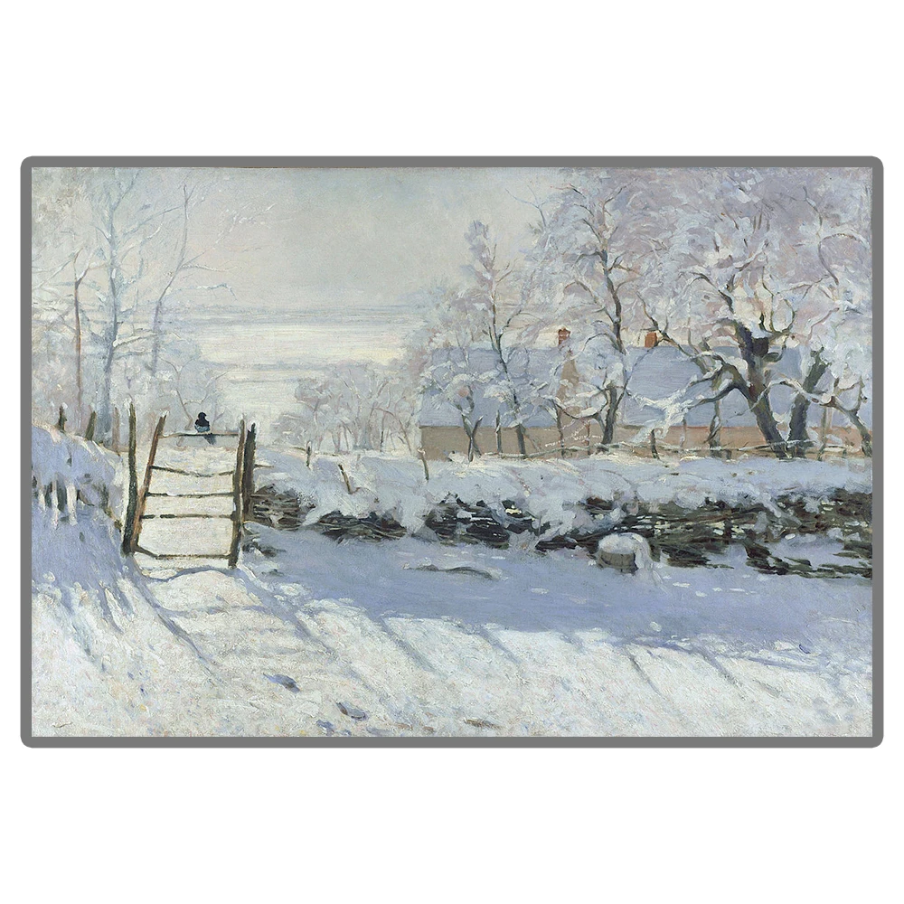 

Great Painter Claude Monet "The Magpie" 5D DIY Diamond Painting Full Square/Round Diamond Embroidery Sale Picture of Rhinestones
