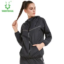 Женская куртка для бега с капюшоном и длинным рукавом, женская спортивная куртка на молнии для йоги, фитнеса, спортзала, рубашки для женщин, Прямая поставка