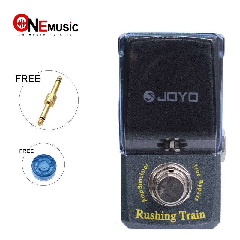 

Joyo JF-306 Rush Train Amp Simulator Effect guitar pedal VOX Style Ironman Mini Series with pedal connector