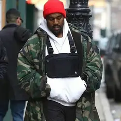 2019 Kanye West груди Rig сумка Регулируемая новая уличная мода функциональные нагрудная из ткани Оксфорд талии для мужчин Alyx крест сумки на плечо